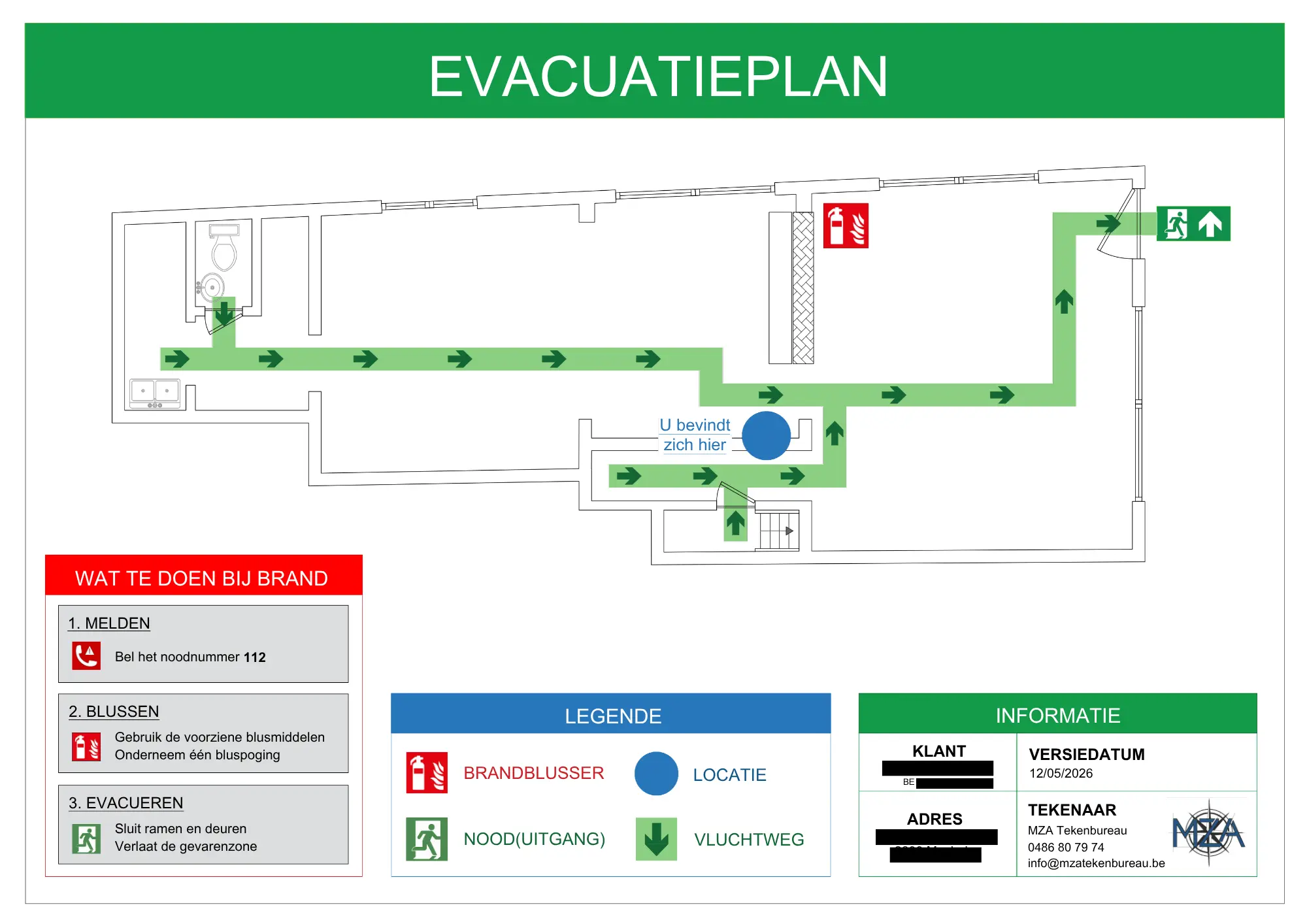 Evacuatieplan